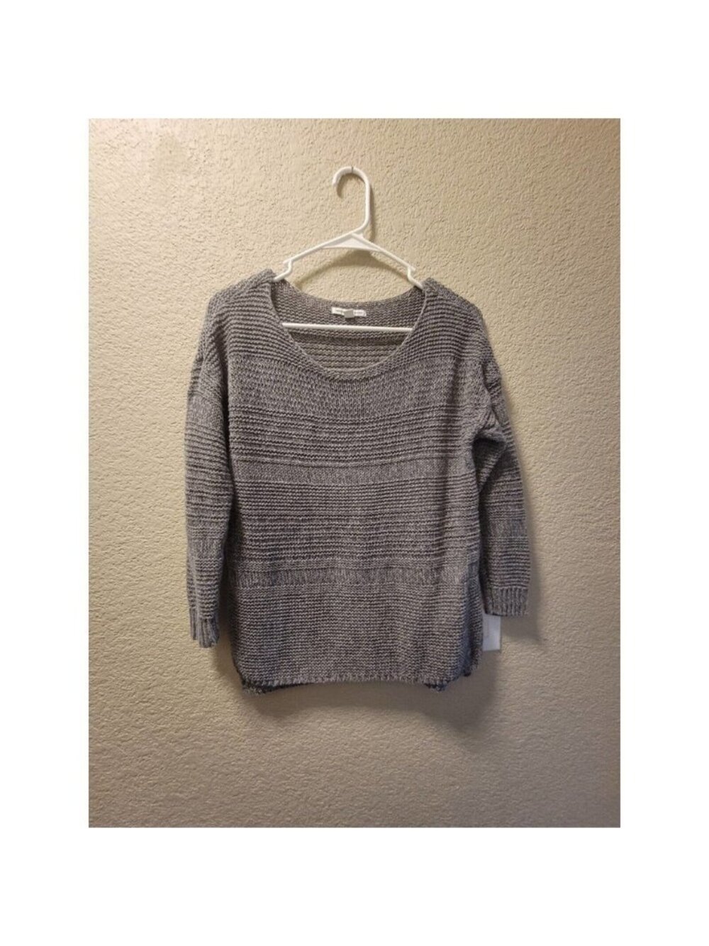 American Eagle Outfitters Loose Knit Long Sleeve Gray Size Medium
